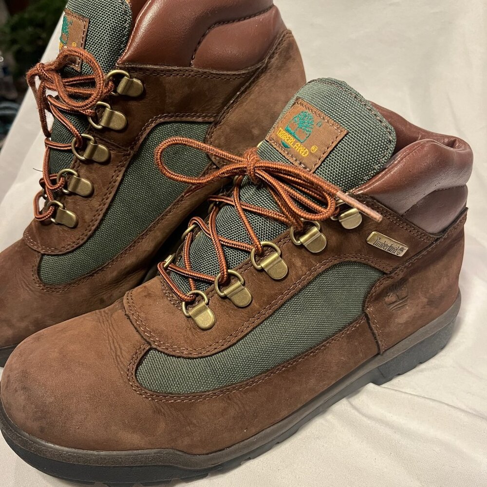 Timberland Hiking Boots Women’s 8 Brown | Green Trail Boots